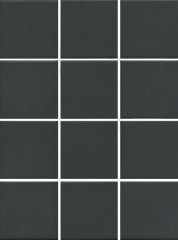 Керама Марацци / Kerama Marazzi 1333 АГУСТА черный 9,8x9,8 (12 частей)