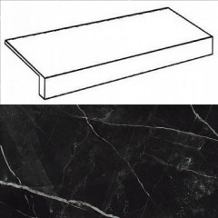 Атлас Конкорд ЭМПАИР КАЛАКАТТА БЛЭК СТУПЕНЬ ФРОНТ / Atlas Concorde Empire Calacatta Black Scale Front 33x60