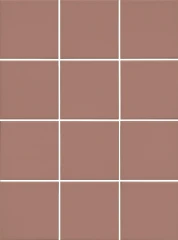 Керама Марацци / Kerama Marazzi 1336 АГУСТА розовый 9,8x9,8 (12 частей)
